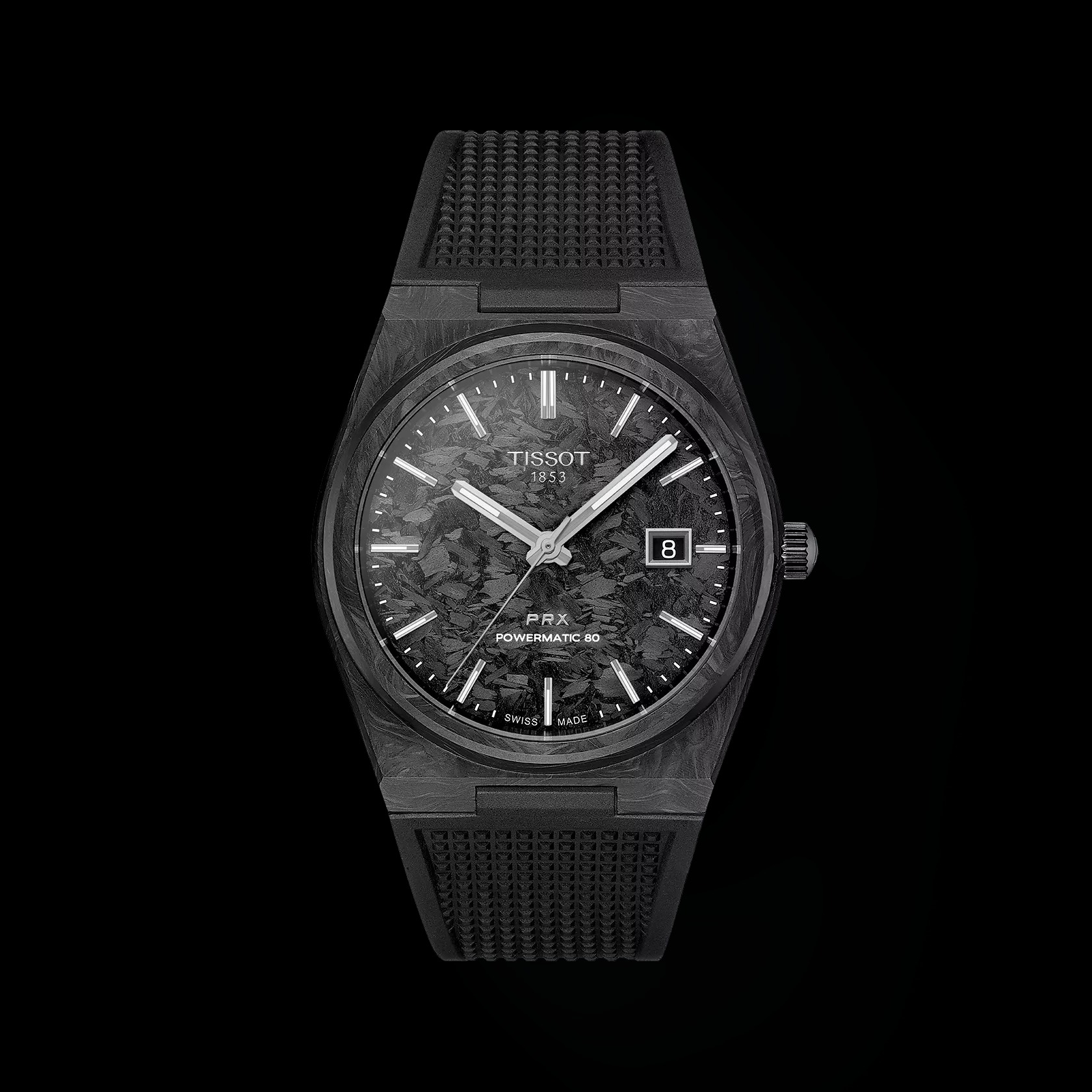 ティソ(TISSOT) PRX パワーマティック 80 40mm カーボン T137.907.97